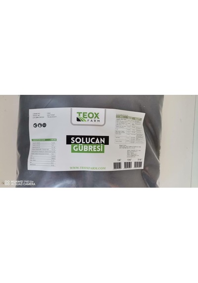Katı Solucan Gübresi 5 Kg Torba 0,250