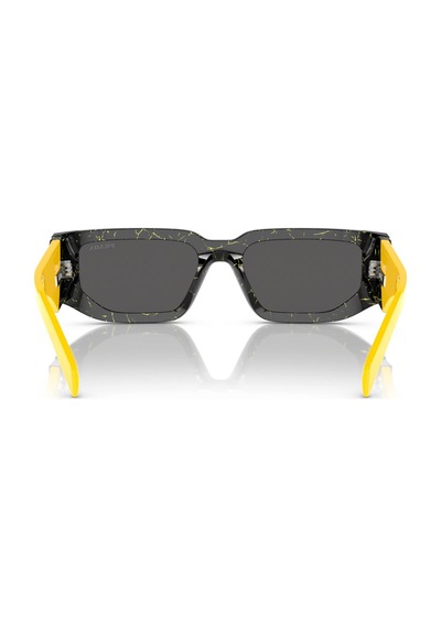 Prada Spr09zs 19d-5s0 54 Erkek Güneş Gözlüğü Sarı - Siyah