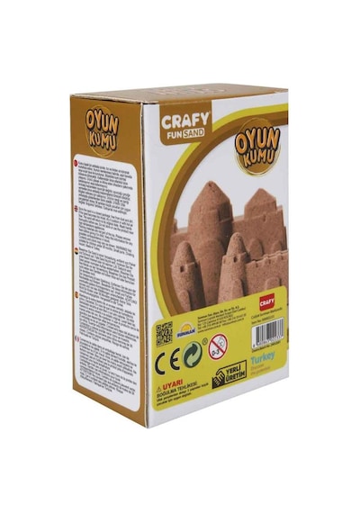 S00002233 Crf Oyun Kumu 500gr Naturel -sun Çok  Renkli