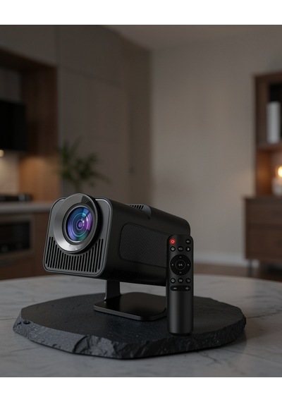 Mini Projektör + Hdmı Usb Kulaklık Girişli Xuczprojeksiyongameboxx-4