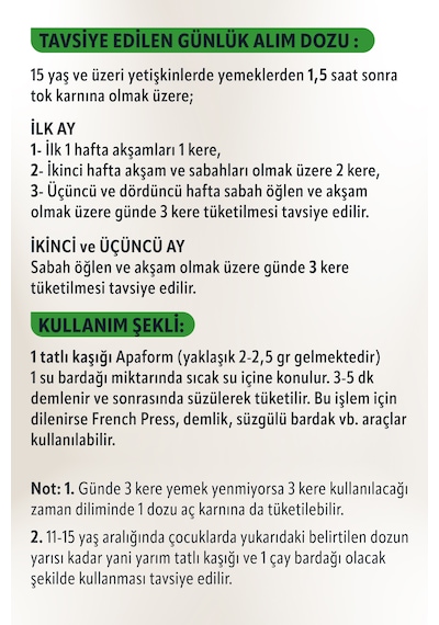 Apayrı Yaşam  Çayı 150 G