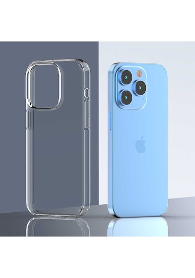 Apple Uyumlu iPhone 14 Pro Tchs Coss Kılıf-renksiz Renksiz