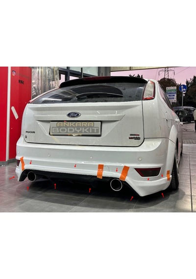 Focus 2.5 Hb Arka Tampon Eki - Plastik - Boyasız