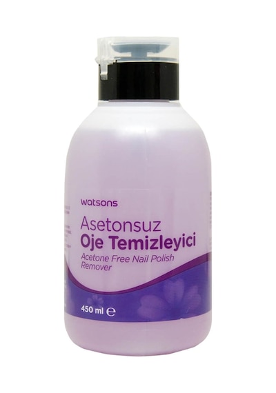 Watsons Pompalı Asetonsuz Oje Çıkarıcı 450 Ml 6'li Avantaj Paketi Mıchu