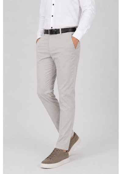 Classics Men Caserta Slim Fit Likralı Boru Erkek Kumaş Pantolon - 7712 Taş