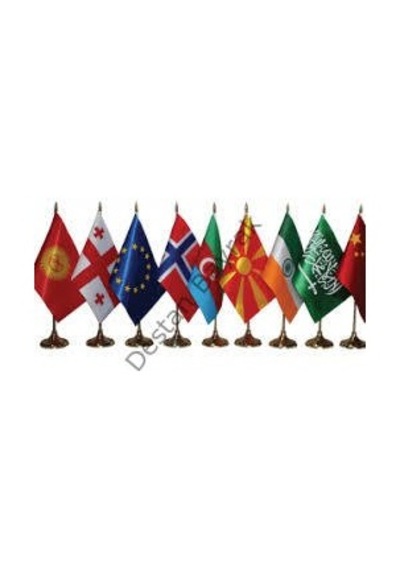 Yabancı Ülke Masa Bayrağı 15x22.5