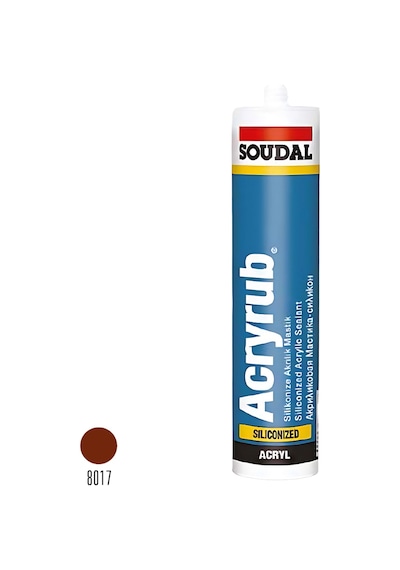 Soudal Acryrub Silikonize Mastik Altınmeşe 500 Gr 417562