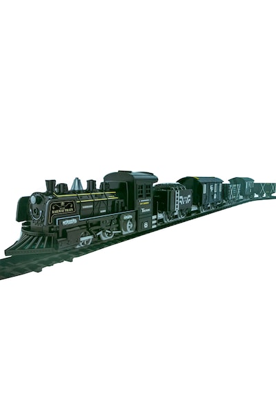 Oyuncak Tren Işıklı Sesli Buharlı 1988 Tren Klasik 40 Parça