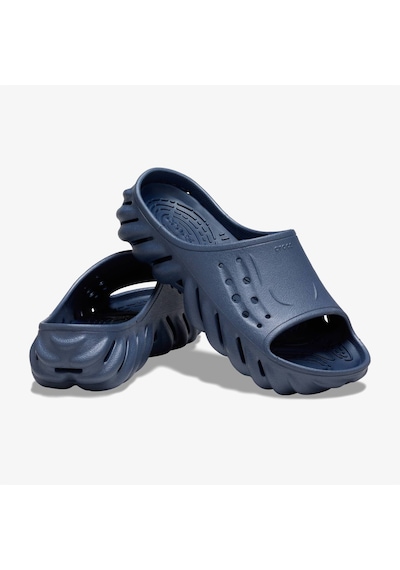 Crocs Echo Slide Unisex Lacivert Terlik Düz 208170 Lacivert