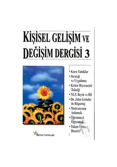 Kişisel Gelişim ve Değişim Dergisi 3