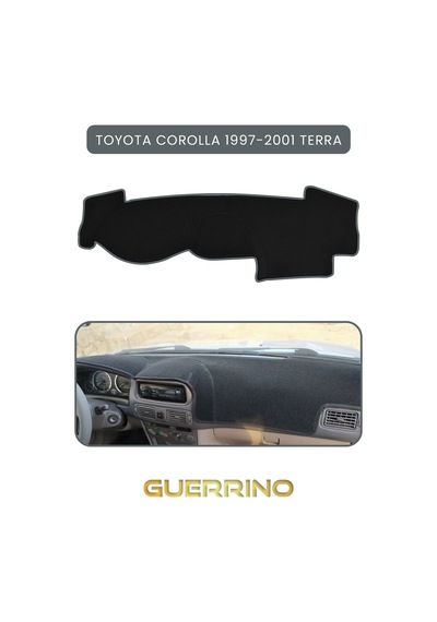 Toyota Corolla 1997-2001 Terratorpido Koruma Halısı Gri Kenar