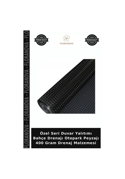 Özel Seri Duvar Yalıtımı Bahçe Drenajı Otopark Peyzajı 400 Gram Drenaj Malzemesi