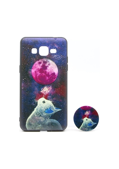 Nettech Samsung Galaxy G531 Grand Prime Uyumlu Desenli Popsocket