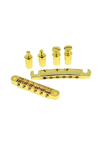 Valencıa Ebr7gd Elektro Tremolo Köprü+kol Set Gold Dr.parts