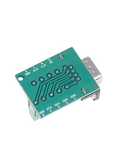 Alkatronik-Db9 To Dip Adaptör Erkek 9 Pin Rs232 Com Port Klemens Çevirici