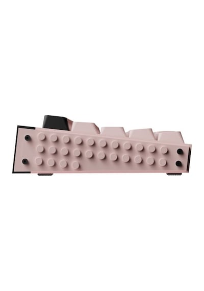 Made68 Pro+ Pink Light %65 Ttc Purple Heart Kom Manyetik Sw 8k He Hotswap Rgb İngilizce Klavye