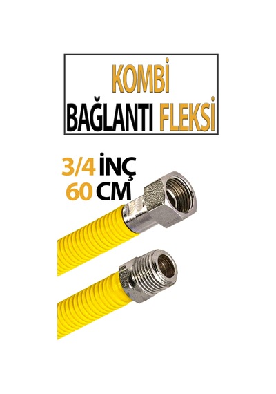 Kombi Bağlantı Fleksi 3-4'lük 60 Cm