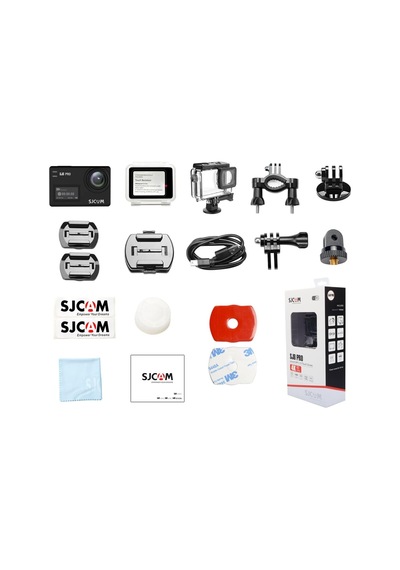 Sjcam Sj8 Pro 2.33 5ghz Wifi 4k60 Uhd 8x Eıs Dijital Zoom 170 Dinamik Lens Geniş Açı 240fps Ağır Çekim 6-ekse