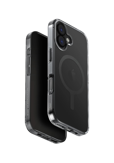 Apple Uyumlu iPhone 17 Kılıf Clario Geri Dönüşüm Doğaya Duyarlı Materyal Kapak Çift Katman Magsafe Özellikli Siyah