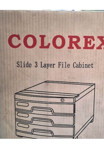 Colorex Çekmeceli Kilitli Evrak Rafı Pt-303