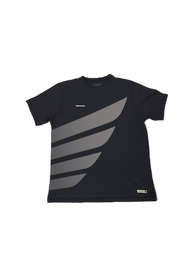 Honda Kanat Logolu Siyah Erkek T-shirt