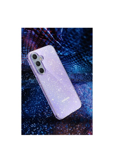 Samsung Galaxy A15 4g Kılıf Glow Kapak - Siyah Çok Renkli