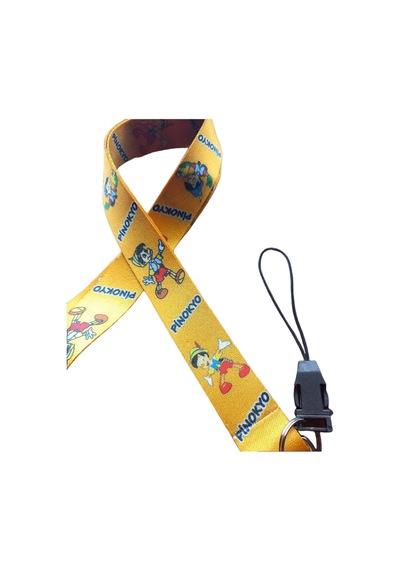 Pinokyo Yaka Kartı, Boyun Askı Ipi, Kart Askı Ipi, Telefon Askı Aparatı, 2 Cm