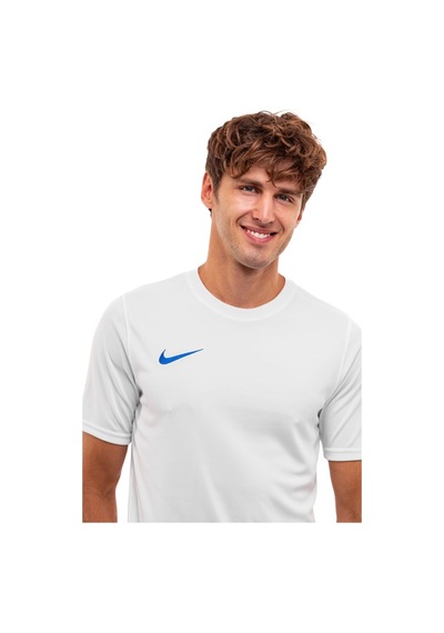 Nike Dri-fit Park Vıı Jsy Ss Erkek Spor Tişört Beyaz/mavi
