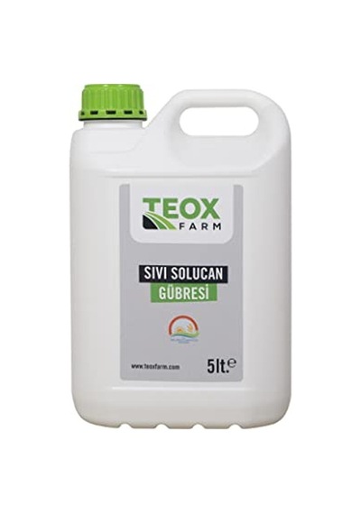 Teoxfarm Organik Sıvı Solucan Gübresi 5 Litre 0,250