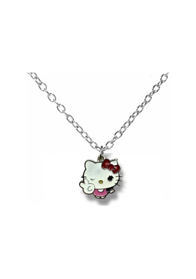 Hello Kitty Cool Emoji Figürlü Kolye 60 Cm Zincirli Trendy Ve Sevimli Takı Çok renkli