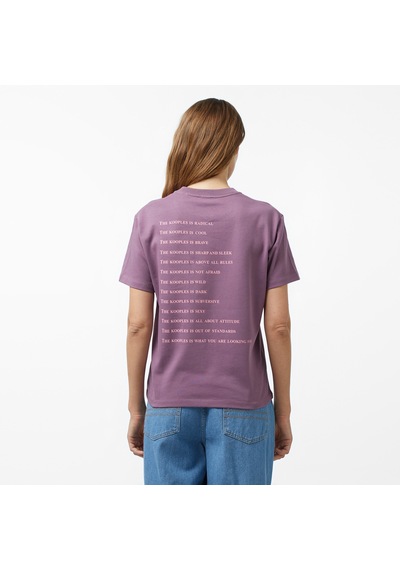 The Kooples Classic Erkek Mor T-shirt