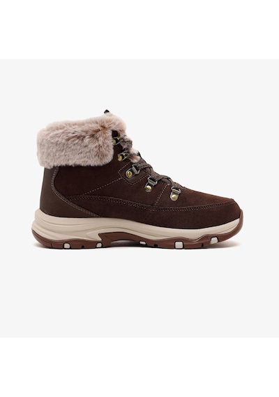 Skechers Trego-snow Worries Kadın Bot 167882-choc Kahverengi