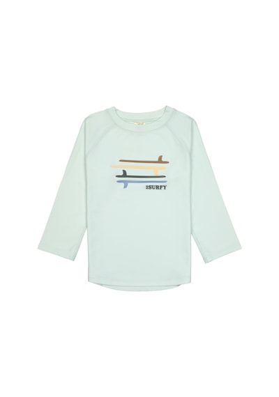 Lassig Surfboards Uv Korumalı Uzun Kollu Mayo Tişört Sea Foam Açık Mavi