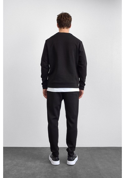 Back & Bond Erkek Sweat B35w12032 102 Siyah Siyah