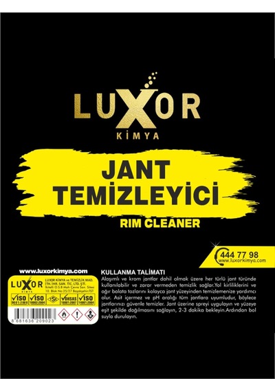 Tr Gold Serisi Jant Temizleyici, 473 Ml, Siyah 64222