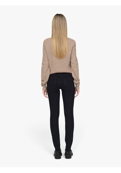 Only Onlhush Mıd Skın Ank Rw Dnm Akm188 Noos Kadın Siyah Denim Pantolon - 15336727