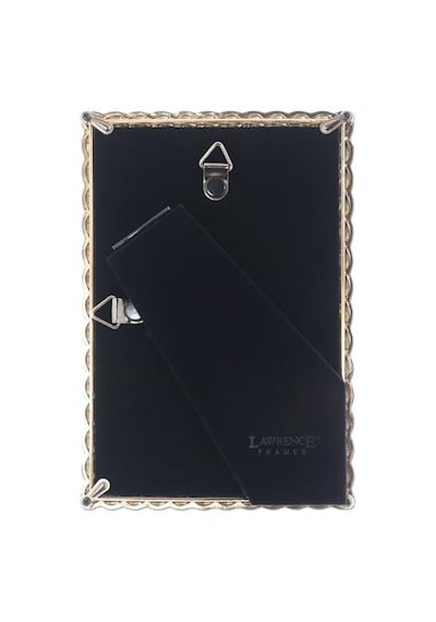Metal Çerçeve Halat Tasarımı 10 X 15 Cm Altın Rengi