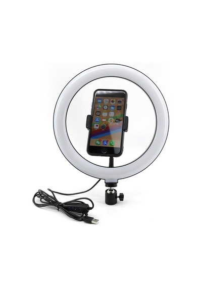 10 İnç Ring Light Led Çekim Işığı Usb Kontrollü Selfie & Makyaj Lambası, Youtuber Tiktok Yayın Işığı,