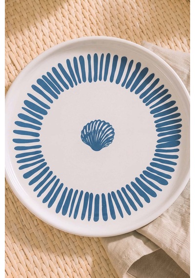 Ocean Muse Nordic Pasta Tabağı 4'lü Pasta & Sunum Tabağı 22 Cm Çok Renkli