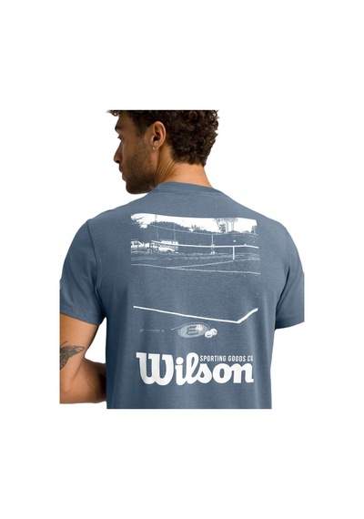 Wilson Easy Street Tee Mavi Erkek Tenis Tişört Wm00009511buq No Color