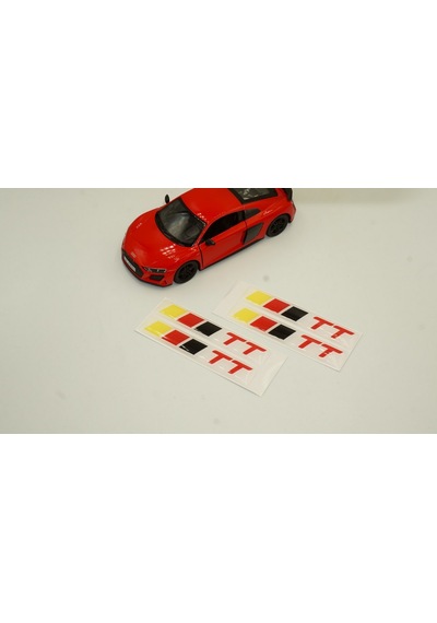 Audi Tt Logo Motor Kapağı Damla Silikon Plaka Logo Arma Amblem Ye