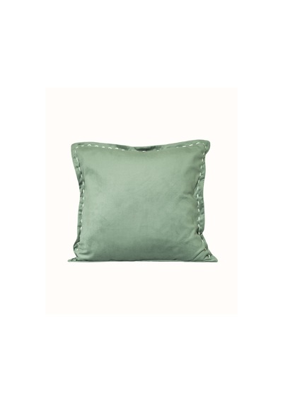 Koza Home İbiza Yeşil Kadife Yastık 43x43 5019