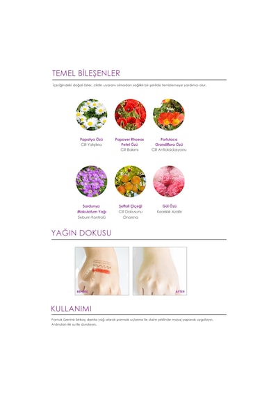 Pekah Akne ve Sivilce Karşıtı Sebum Dengeleyici Günlük Yüz Temizleme Yağı 150 ML