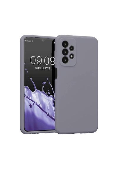Samsung Galaxy Uyumlu A23 4g Kılıf First Silikon - Gri Bz8683140857851