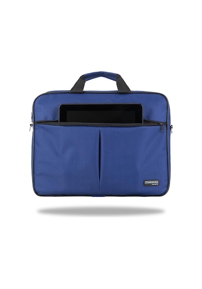 Classone Wtx301 Wtxpro Serisi 15.6 İnch Su Geçirmez Kumaş Apple Uyumlu MacBook , Laptop , Notebook El Çantası- Lacivert