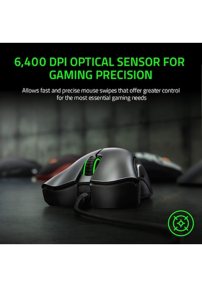 Razer Deathadder Essential 2021 - Kablolu Oyun Faresi Optik Se 14056990
