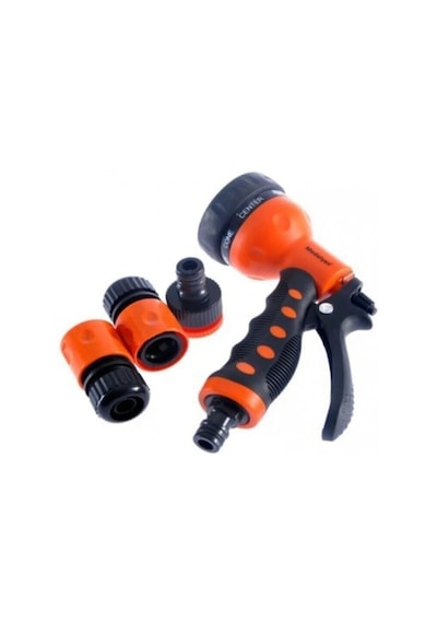 7 Fonksiyonlu 4lü Otomatik Bahçe Sulama Seti Tabancası 1/2" Md-708