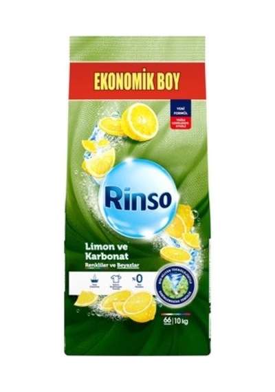 Limon Ve Karbonat İçeren Beyazlar İçin Toz Deterjan 10 Kg