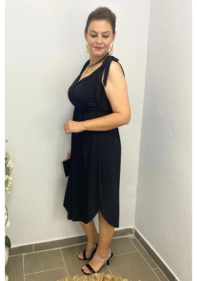Mia Butik Kadın Siyah Helen Elbise Siyah
