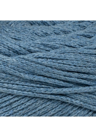 Kürkçü Han Makrome Mavi 3mm 200gr 130m Premium Örgü İpi